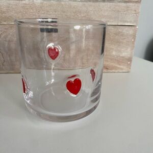 Valentine’s double old fashioned glass